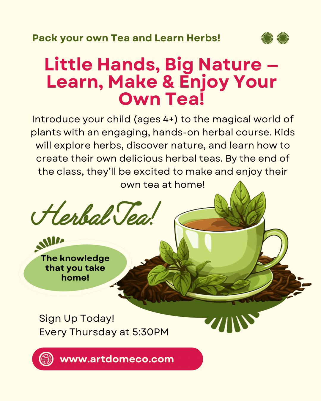 Our Grandma's Herbal Tea Experience